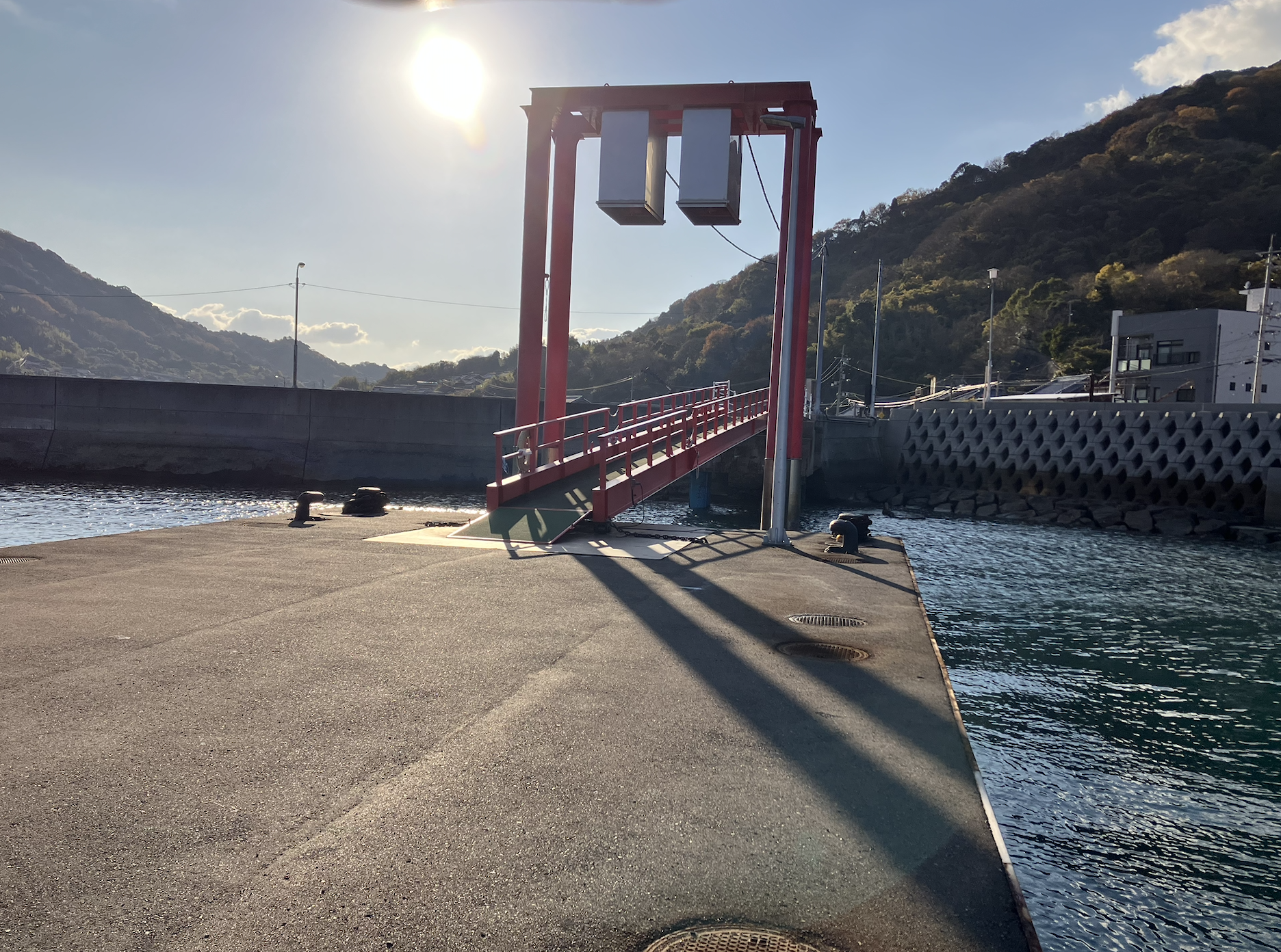 スポット 蒲刈大浦桟橋 の写真 2