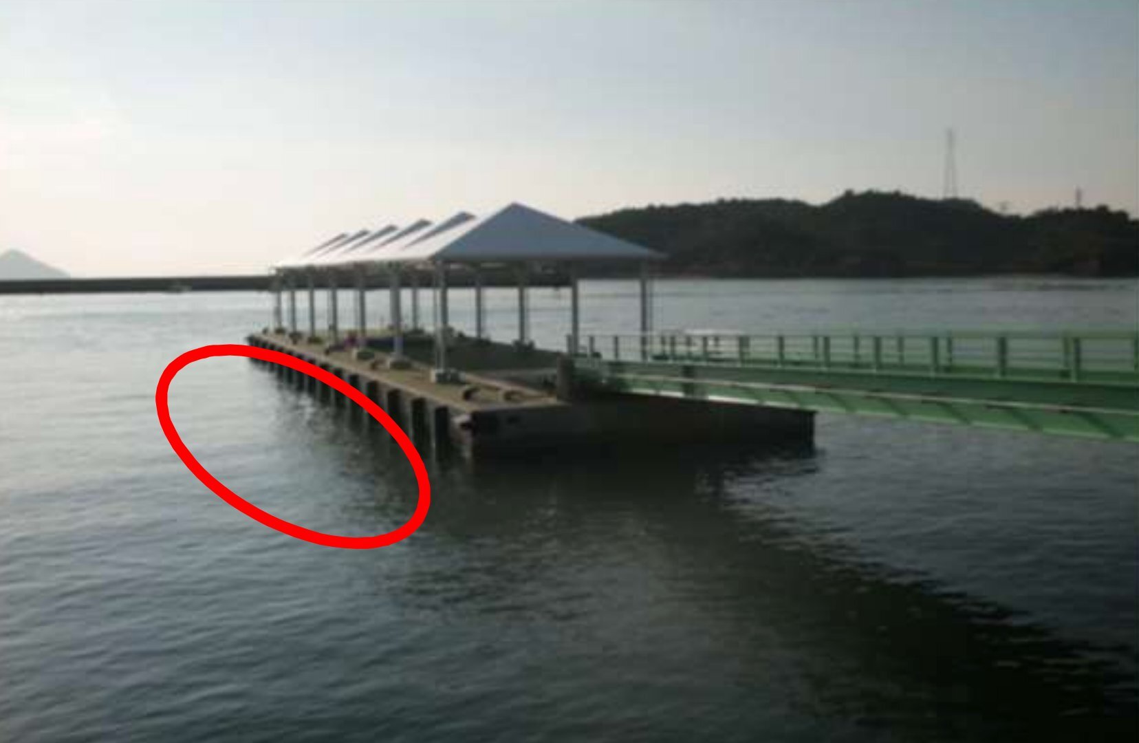 スポット 宮浦1号浮桟橋（直島） の写真 1