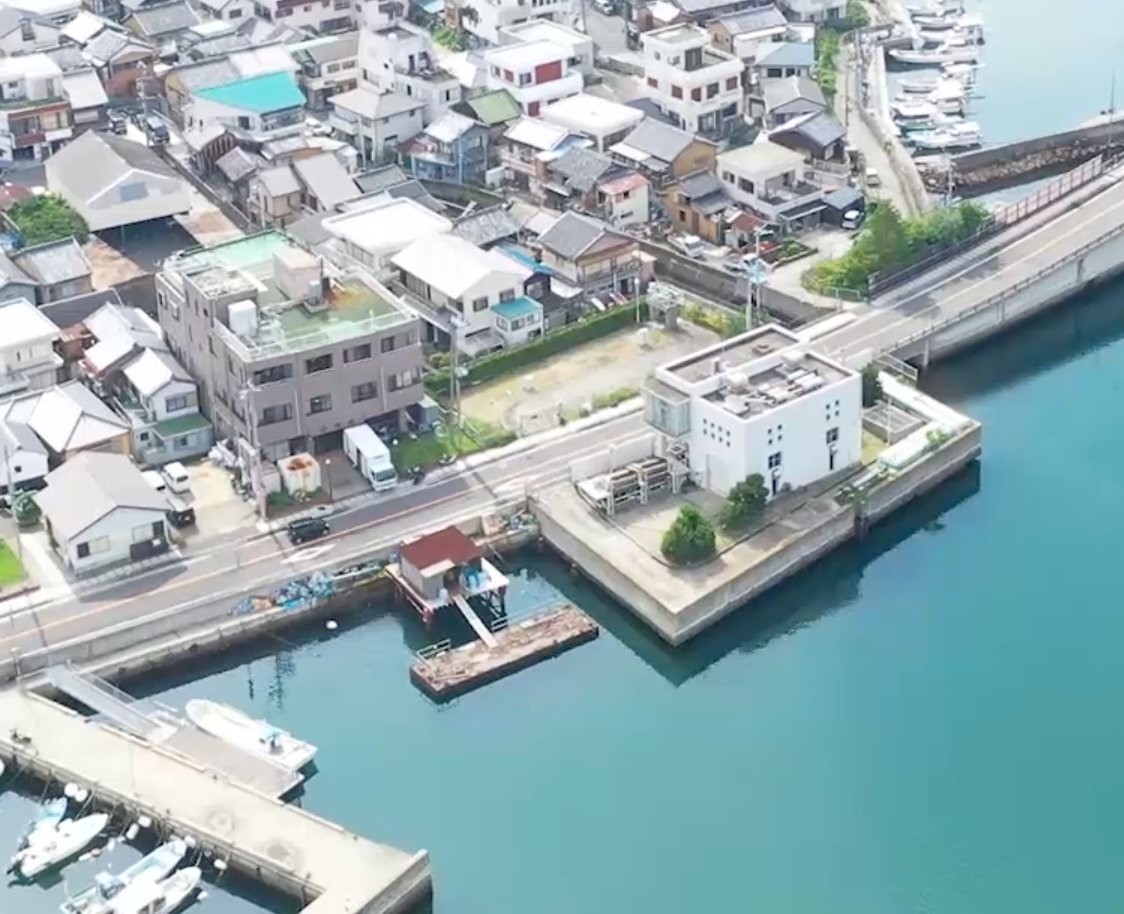 スポット 由良港日月館前桟橋 の写真 1