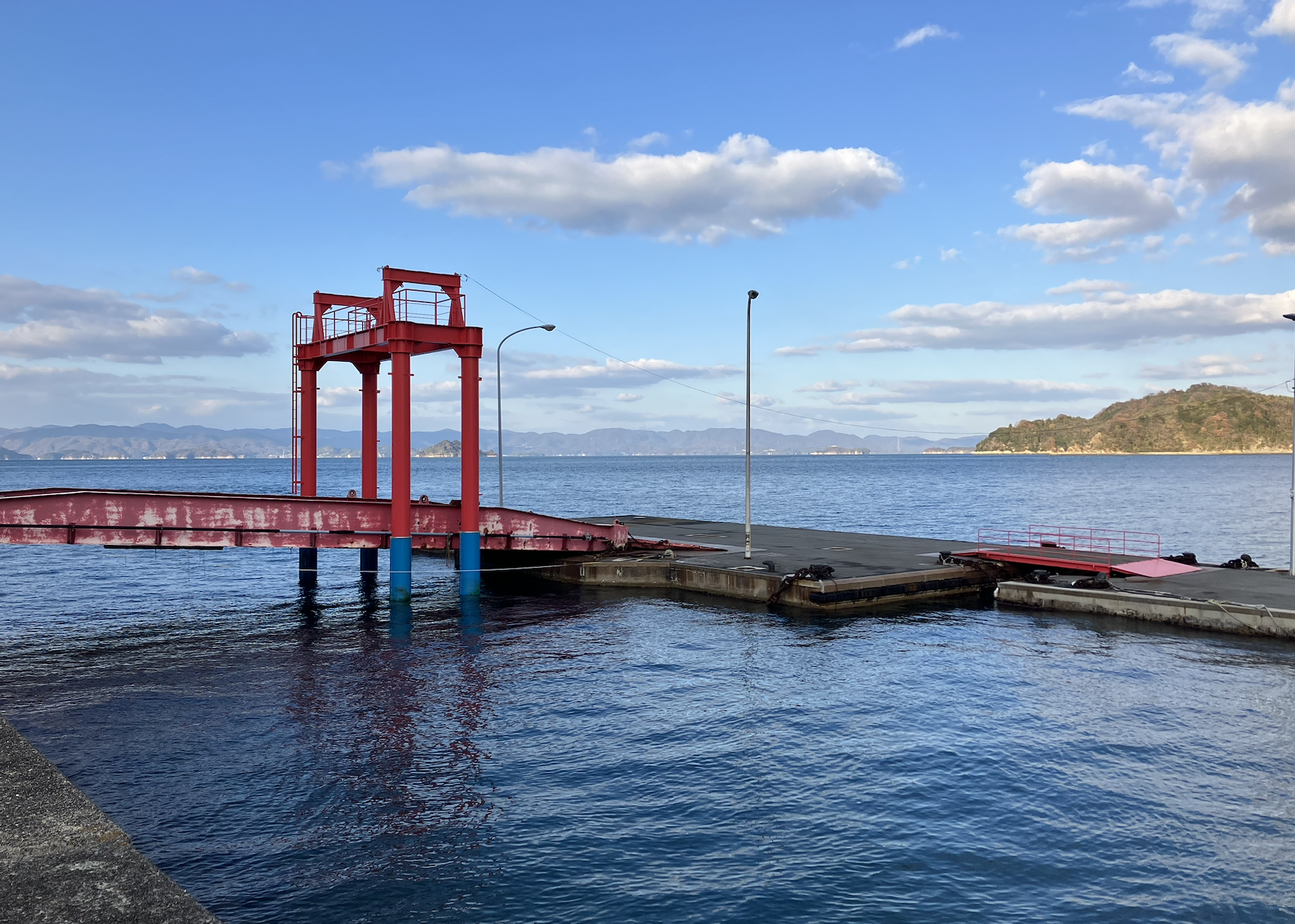 スポット 豊浜丸山浮桟橋 の写真