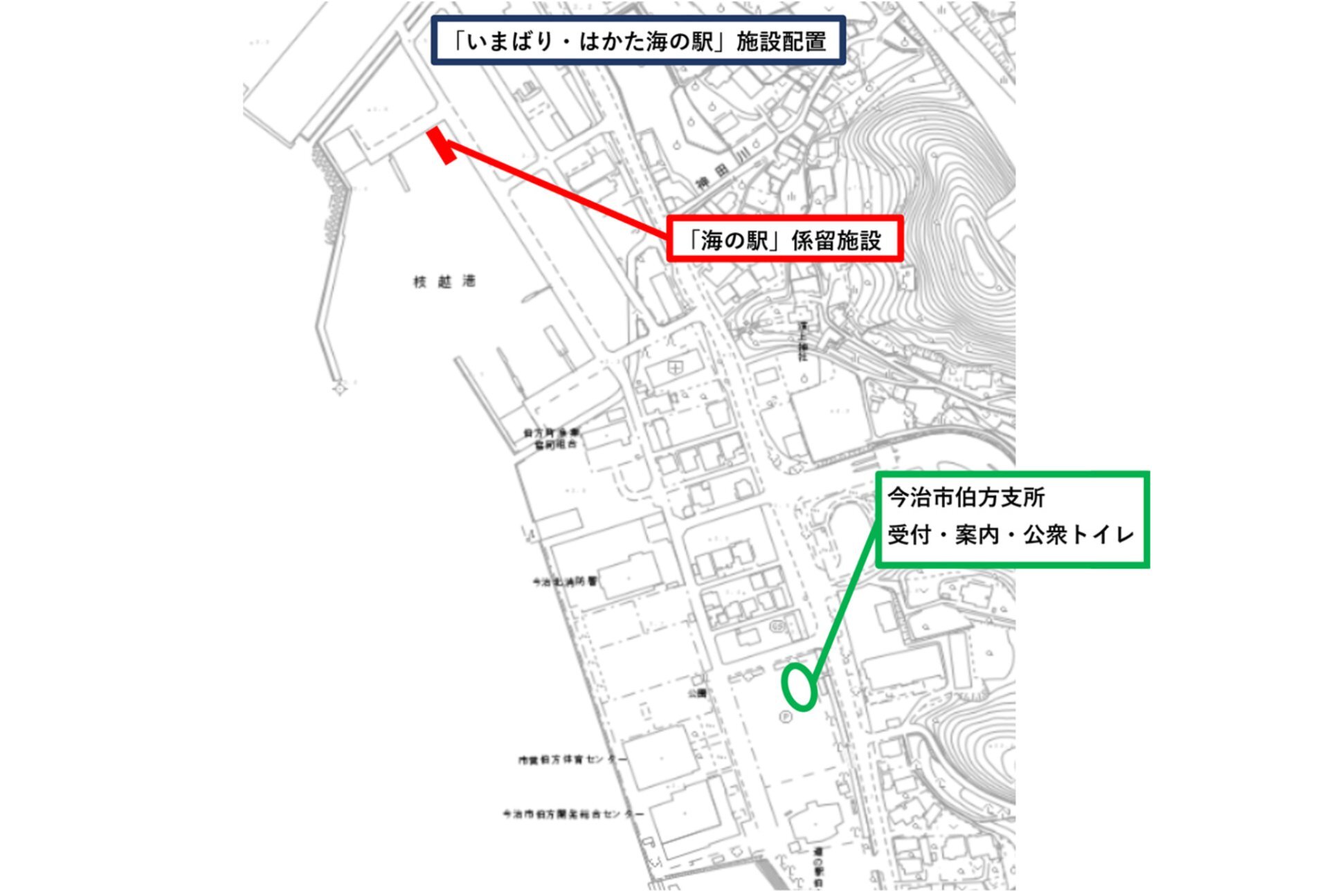 スポット 枝越港 の写真 2