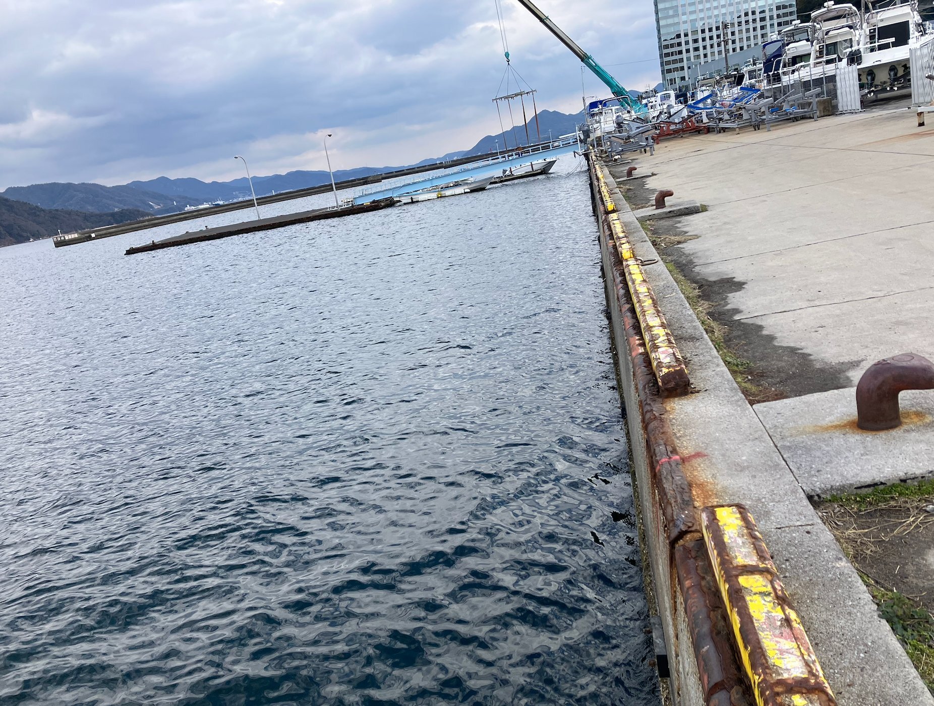 スポット 広島ベイマリーナ北側岸壁 の写真 2