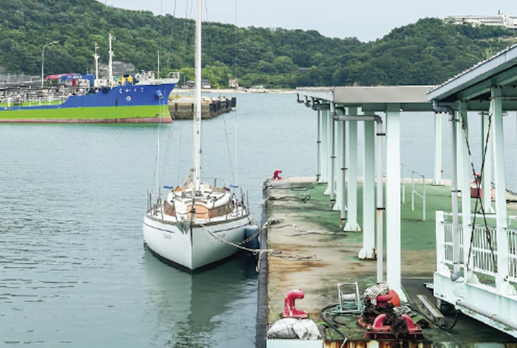 スポット 池田港浮桟橋 の写真 1