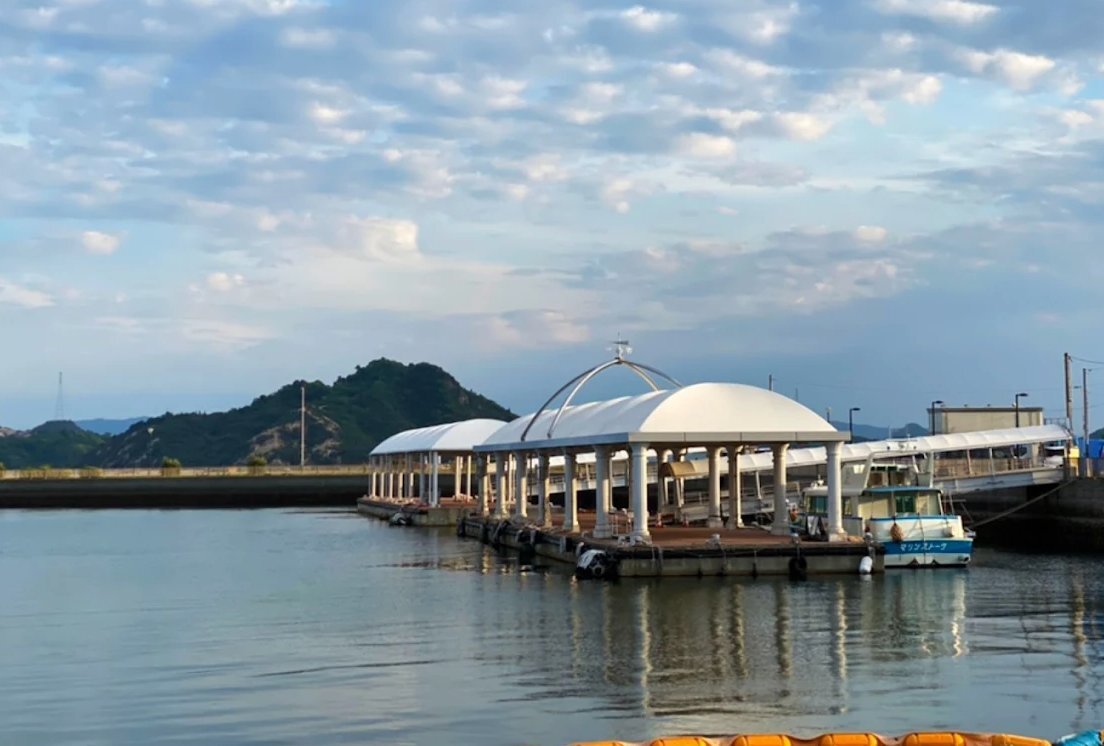 スポット たまの うの港海の駅 の写真 1
